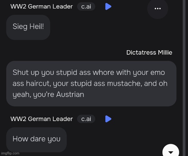 "How dare you" :sob: | made w/ Imgflip meme maker