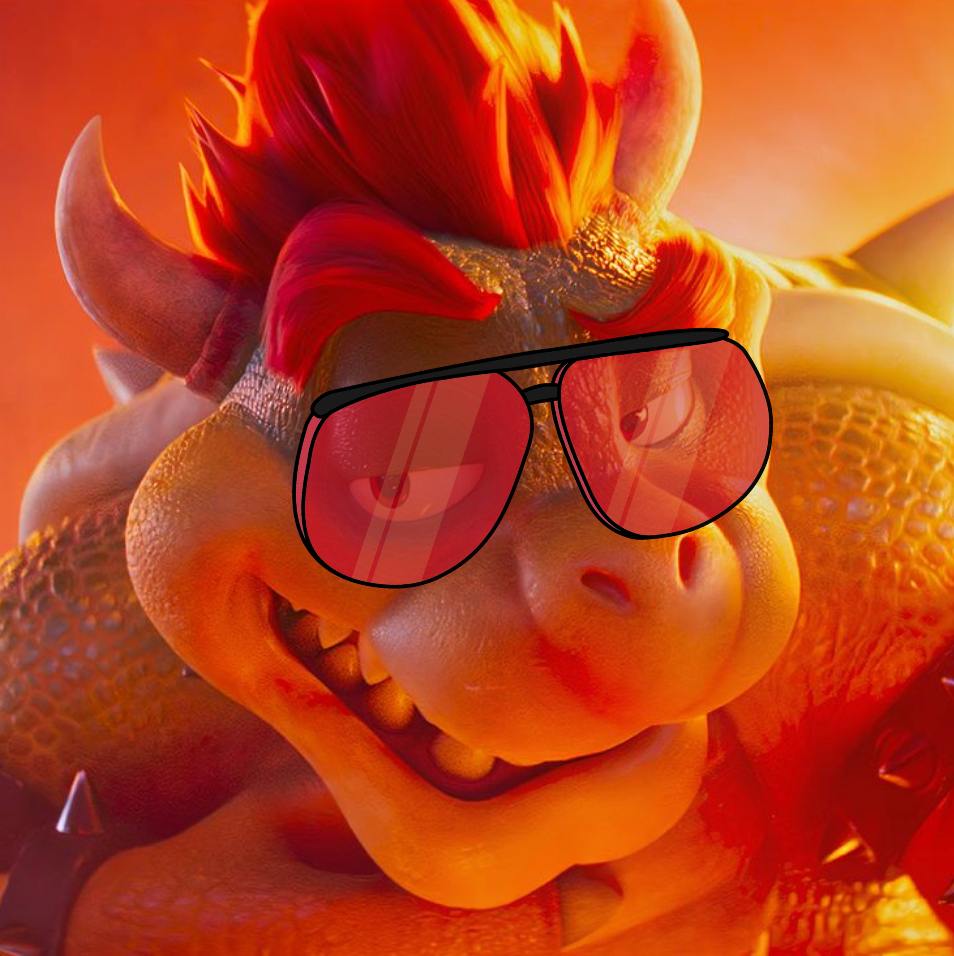 rizz bowser Blank Meme Template