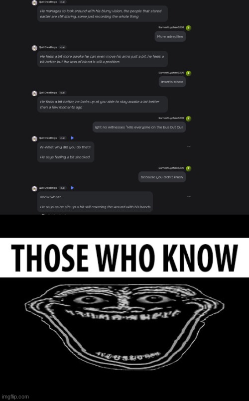 why doesn't he know | made w/ Imgflip meme maker