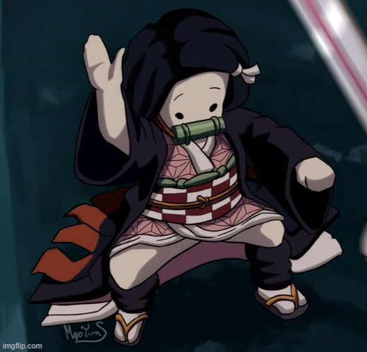 Nezuko Nae Nae | image tagged in nezuko nae nae | made w/ Imgflip meme maker