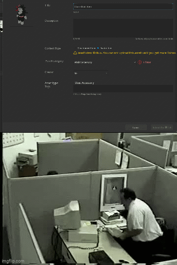 Monitor rage - Imgflip
