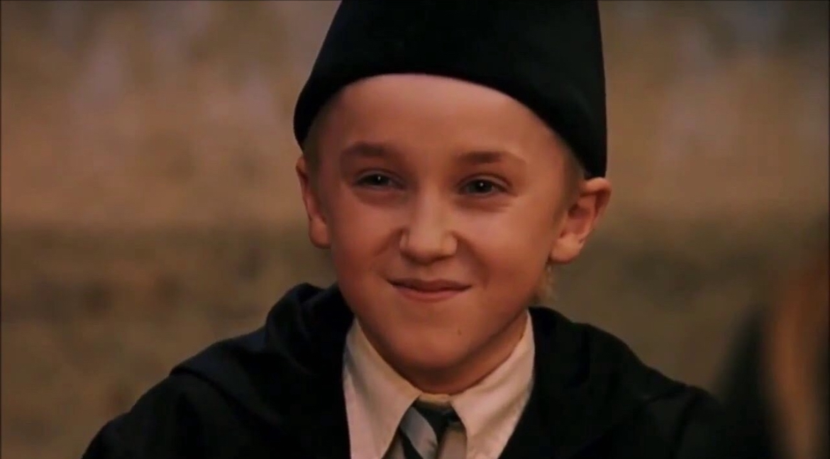 Malfoy smirk Blank Meme Template