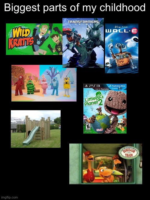Biggest parts of my childhood | made w/ Imgflip meme maker