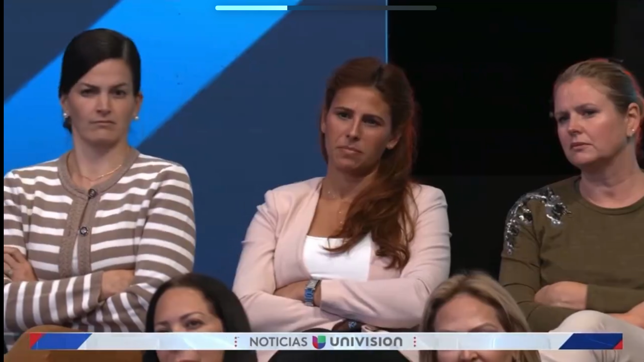 Univision Trump town hall reaction Blank Meme Template