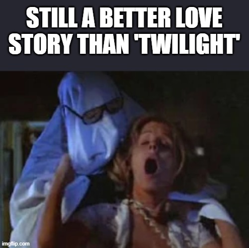 Still A Better Love Story Than Twilight | STILL A BETTER LOVE STORY THAN 'TWILIGHT' | image tagged in love story,twilight,halloween,michael myers,funny,memes | made w/ Imgflip meme maker