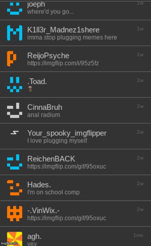 i have a dead memechat | made w/ Imgflip meme maker