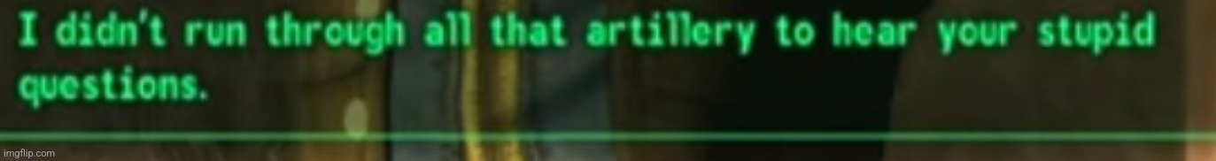 Best dialogue option in Fallout ever tbh | made w/ Imgflip meme maker
