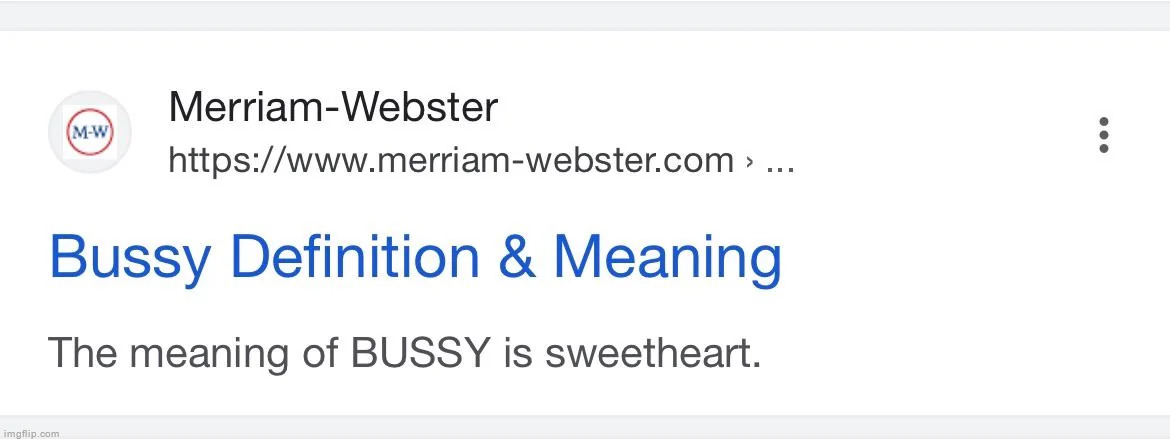 I love eating bussy | made w/ Imgflip meme maker