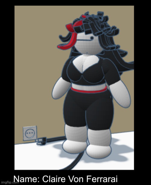 Claire's full name is now Claire Von Ferrarai | made w/ Imgflip meme maker