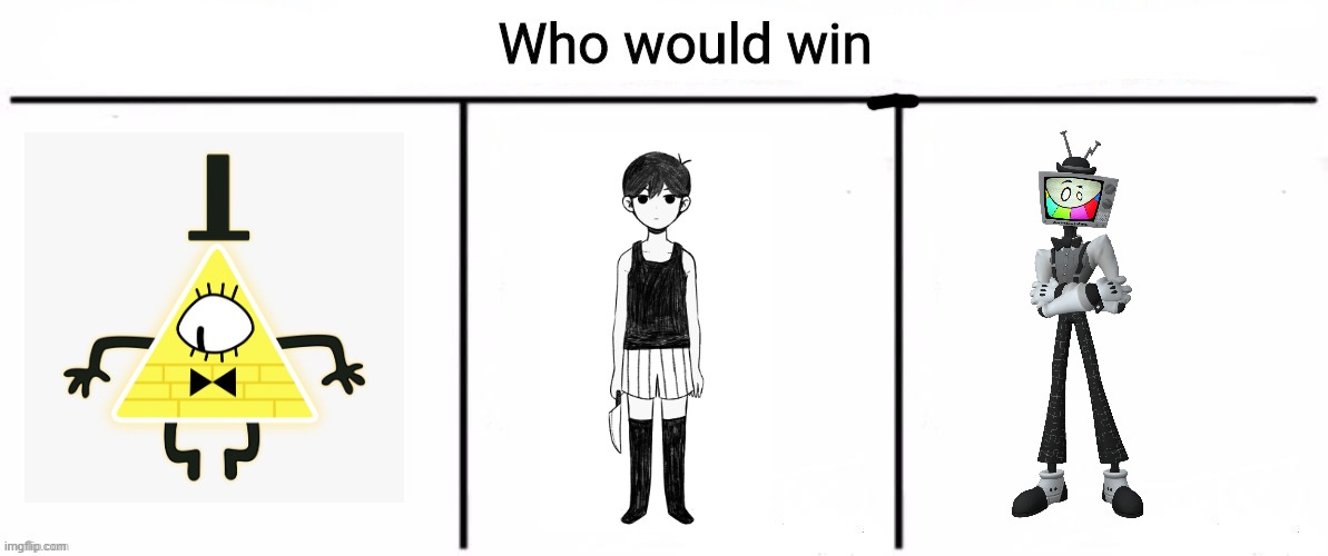 what will win | image tagged in 3x who would win | made w/ Imgflip meme maker