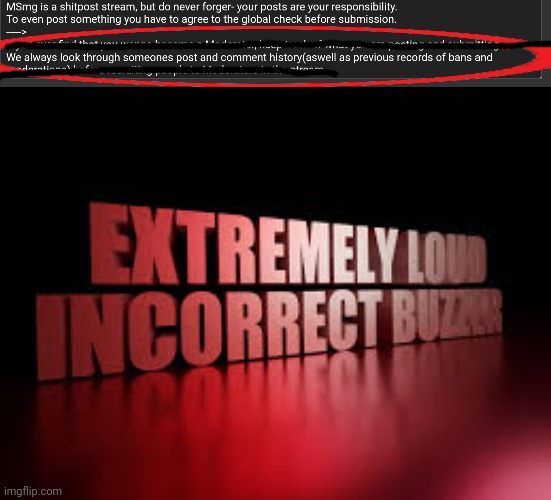 image tagged in extremely loud incorrect buzzer | made w/ Imgflip meme maker