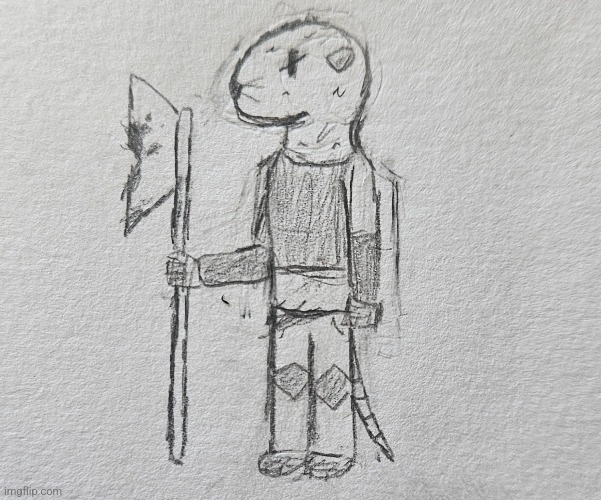 Mozzer, the valiant Ratmonger protector of Alari's relic shop. (He kills flies and cockroaches) | made w/ Imgflip meme maker