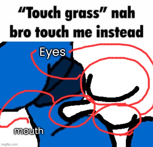 Eyes mouth | made w/ Imgflip meme maker
