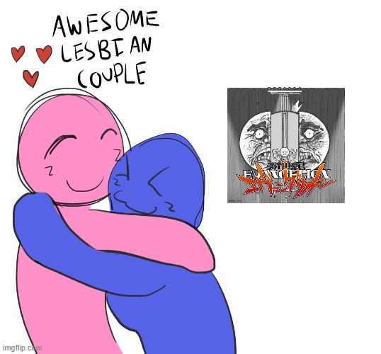 Awesome Lesbian Couple | image tagged in awesome lesbian couple | made w/ Imgflip meme maker