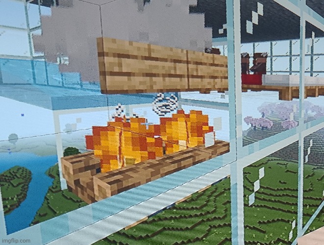 Trying to make an iron farm in creative so I know what to do in survival and all it's producing is string | made w/ Imgflip meme maker