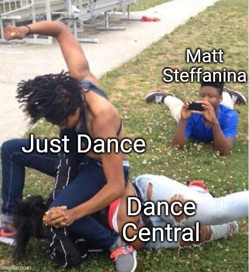 A Dance Off | Matt
Steffanina; Just Dance; Dance
Central | image tagged in memes,dance | made w/ Imgflip meme maker