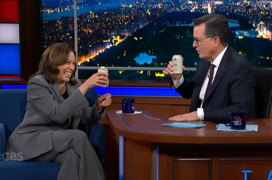 KAMALA'S  BEER Blank Meme Template