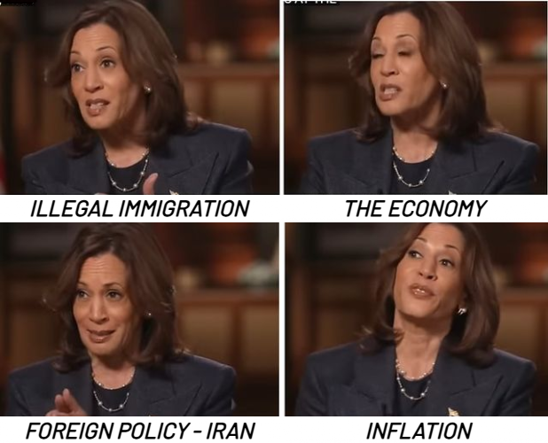 Faces of evasive Kamala Blank Meme Template