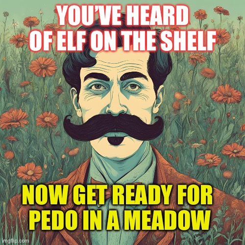 You’ve Heard of… | YOU’VE HEARD OF ELF ON THE SHELF; NOW GET READY FOR 
PEDO IN A MEADOW | image tagged in memes,you've heard of elf on the shelf,funny memes,fun,meme | made w/ Imgflip meme maker