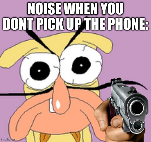 Pizza Tower The Noise C-Rank | NOISE WHEN YOU DONT PICK UP THE PHONE: | image tagged in pizza tower the noise c-rank | made w/ Imgflip meme maker