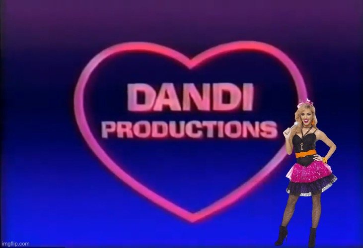 Dandi Productions Logo - Cyndi Lauper | image tagged in deviantart,music,girl,80s,80s music,blonde | made w/ Imgflip meme maker