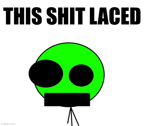 this shit laced Blank Meme Template