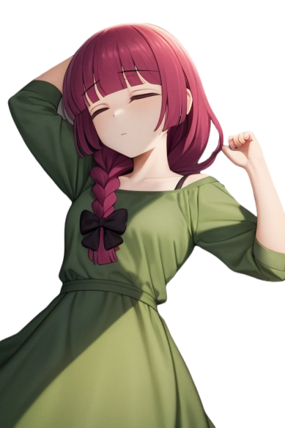 Kikuri Hiroi Blank Meme Template