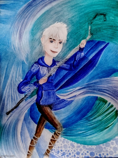 Jack Frost drawing (Rise of the Guardians) I totally forgot about this movie lol | image tagged in drawing,art,snow,christmas,winter,dreamworks | made w/ Imgflip meme maker