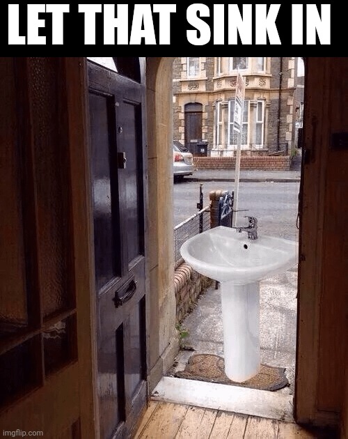 Let That Sink In | LET THAT SINK IN | image tagged in chris joines | made w/ Imgflip meme maker