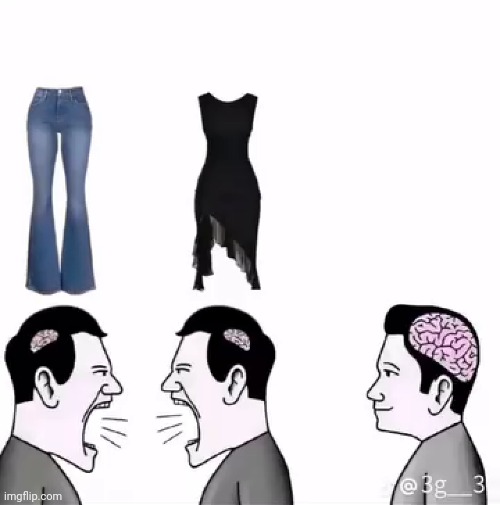 Clothes are like discount, I like them 100% off | made w/ Imgflip meme maker