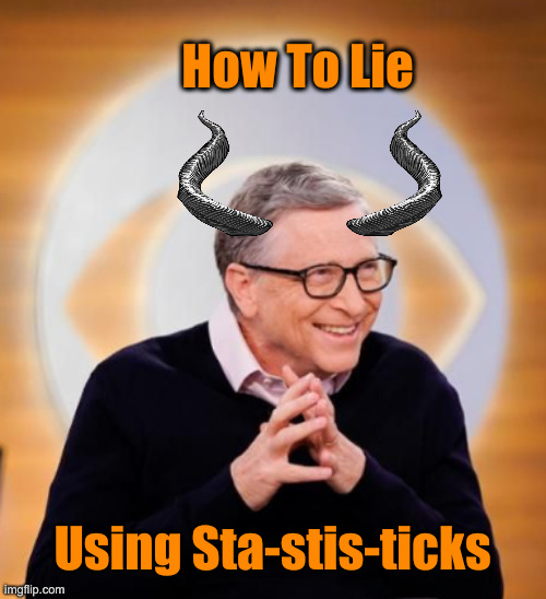 Trump Will Hit 'Em Right In The Wallet ! | How To Lie; Using Sta-stis-ticks | image tagged in bill gates,political meme,politics,funny memes,funny | made w/ Imgflip meme maker