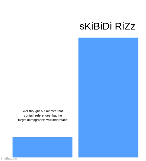 true | sKiBiDi RiZz; well thought-out memes that contain references that the target demographic will understand | image tagged in so true memes | made w/ Imgflip meme maker