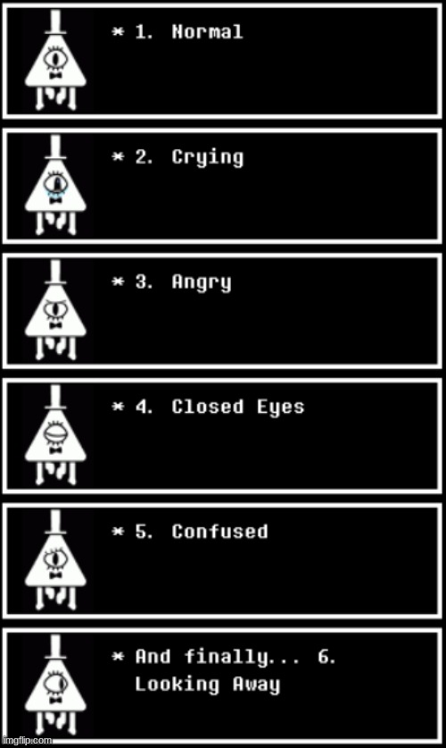 Bill Cipher's new reactions | image tagged in please feature this meme | made w/ Imgflip meme maker