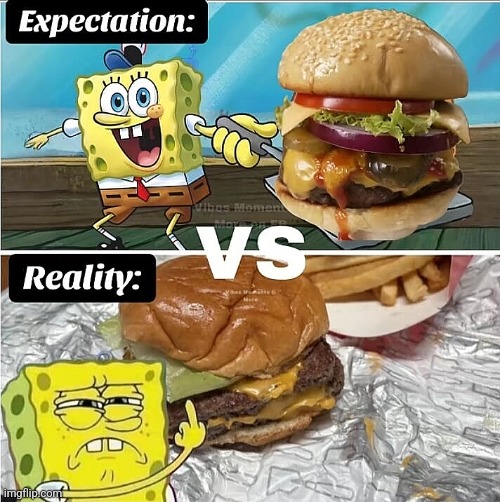 Whole Time Though LMFAO | image tagged in memes,spongebob,spongebob squarepants,wendy's,krabby patty | made w/ Imgflip meme maker