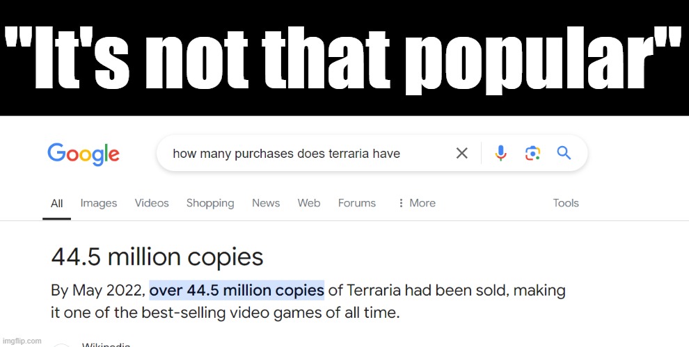 Okay mister LeftRightWing | "It's not that popular" | made w/ Imgflip meme maker