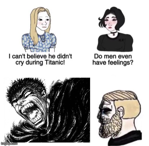 Chad crying | image tagged in chad crying | made w/ Imgflip meme maker