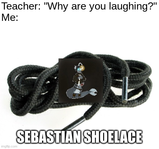 "W... Why did you make this?"  "Are you stupid or something?" | Teacher: "Why are you laughing?"
Me:; SEBASTIAN SHOELACE | image tagged in sebastian solace,pressure,roblox,shitpost | made w/ Imgflip meme maker