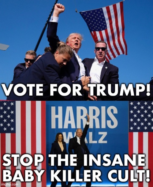 VOTE FOR TRUMP! | image tagged in president trump,donald trump,republican party,kamala harris,democrat party,presidential election | made w/ Imgflip meme maker