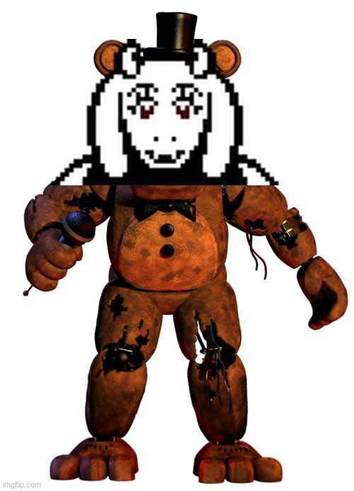 Withered Freddy Fazbear | image tagged in withered freddy fazbear | made w/ Imgflip meme maker