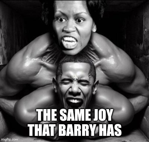 Big Mike & Dingle Barry | THE SAME JOY THAT BARRY HAS | image tagged in big mike dingle barry | made w/ Imgflip meme maker