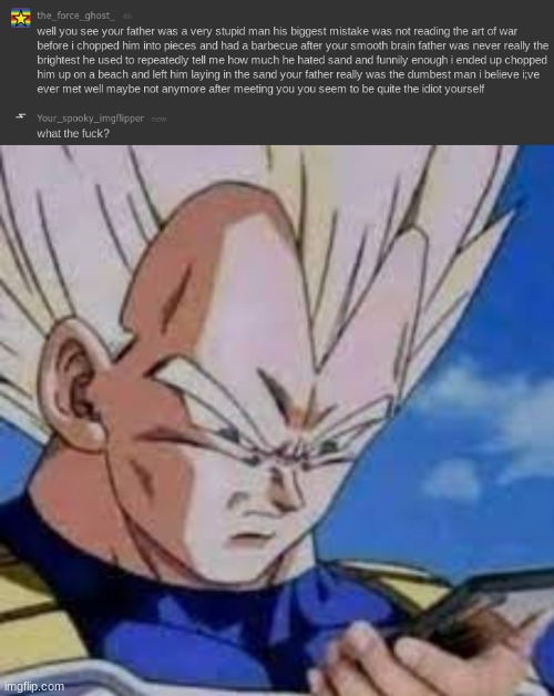 whay the fuck | image tagged in vegeta looking at phones | made w/ Imgflip meme maker