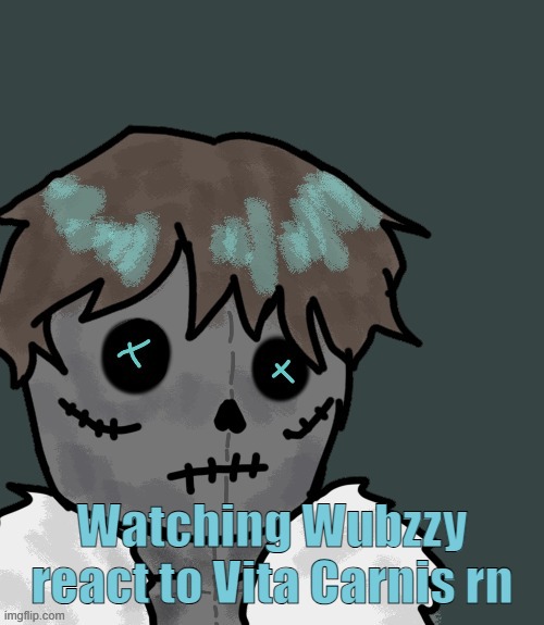OsDe plush (thanks Disco) | Watching Wubzzy react to Vita Carnis rn | image tagged in osde plush thanks disco | made w/ Imgflip meme maker