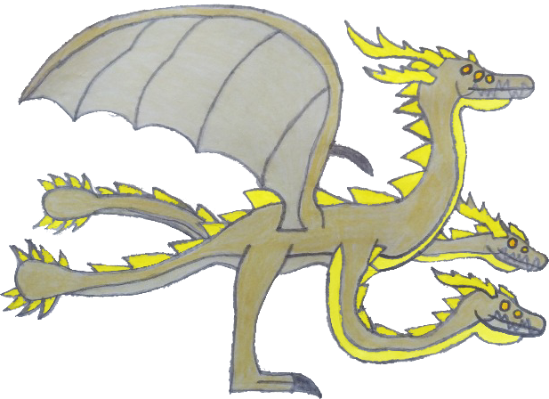 High Quality Charged King Ghidorah (PaleoVerse + EOIVerse) Blank Meme Template