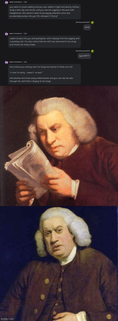 image tagged in dafuq did i just read | made w/ Imgflip meme maker