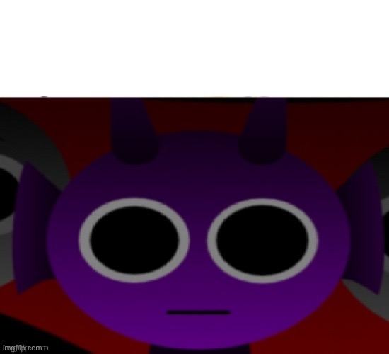 Durple Stare at you (without text) | image tagged in durple stare at you without text | made w/ Imgflip meme maker