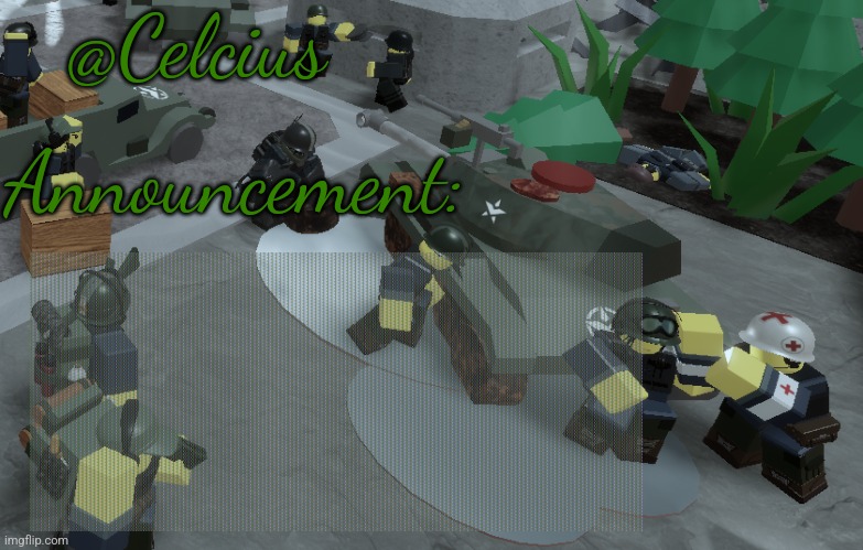 Good temp? | @Celcius; Announcement: | made w/ Imgflip meme maker