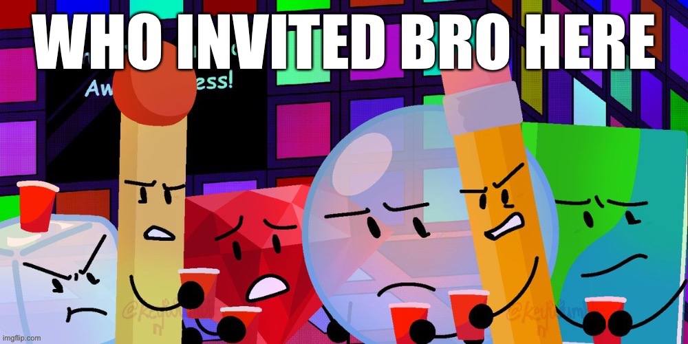 Who invited bro here | image tagged in who invited bro here | made w/ Imgflip meme maker