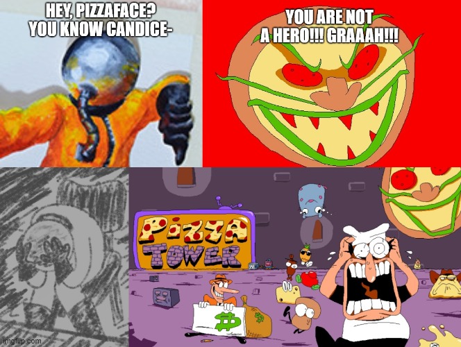 remake | image tagged in remake,pizza tower,the multi medium | made w/ Imgflip meme maker