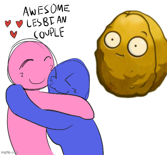Awesome Lesbian Couple | image tagged in awesome lesbian couple | made w/ Imgflip meme maker