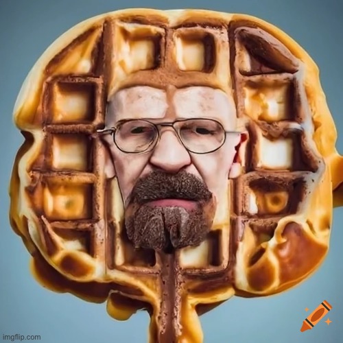 Waffle white | image tagged in waffle white | made w/ Imgflip meme maker